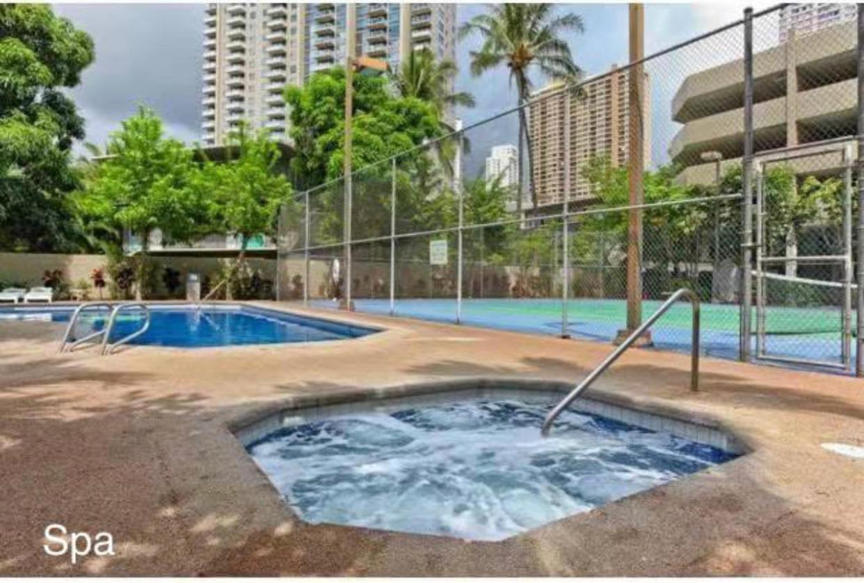 檀香山Waikiki High-Rise Sea View Free Parking公寓式酒店 外观 照片
